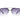 Square Half Frame Retro Brow-Bar Sunglasses
