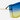 Rimless Two Tone Shield Sunglasses